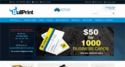 Desktop Screenshot of bullprint.com.au